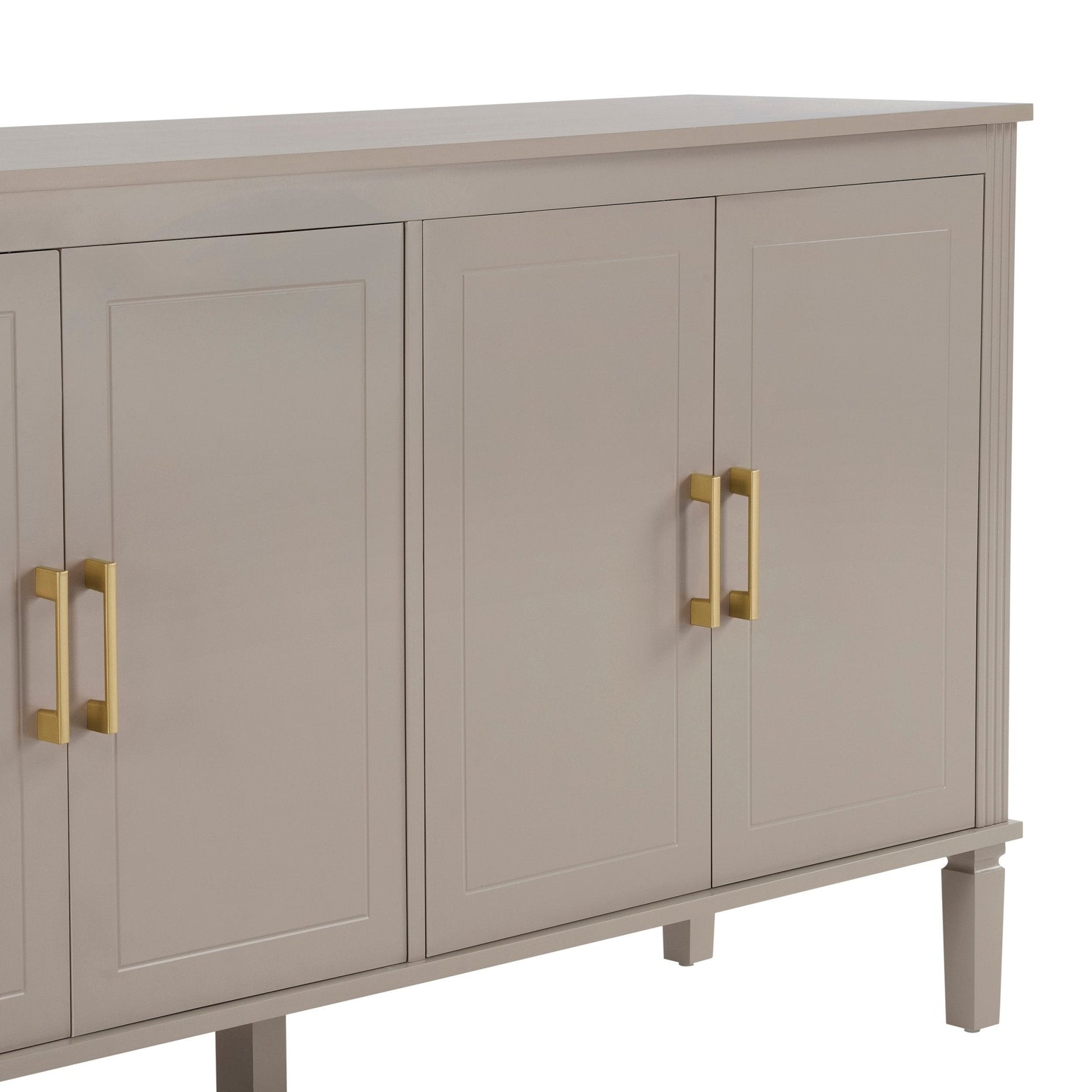 Sienna 4 Door Sideboard - Taupe - DUSK