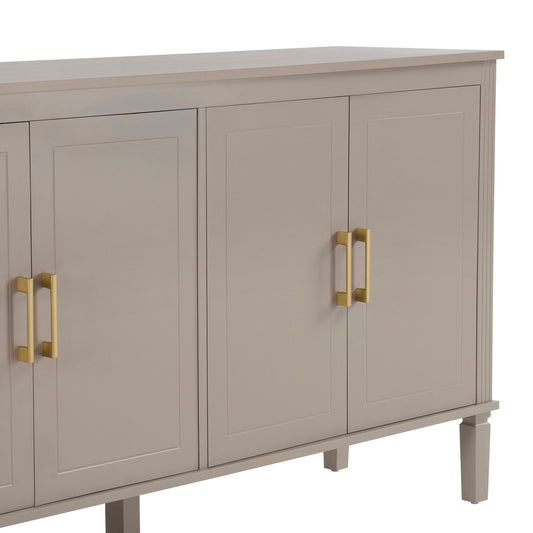 Sienna 4 Door Sideboard - Taupe - DUSK