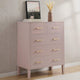 Sienna 5 Drawer Chest - Dusty Mauve - DUSK