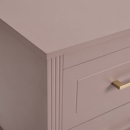 Sienna 5 Drawer Chest - Dusty Mauve - DUSK