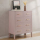Sienna 5 Drawer Chest - Dusty Mauve - DUSK