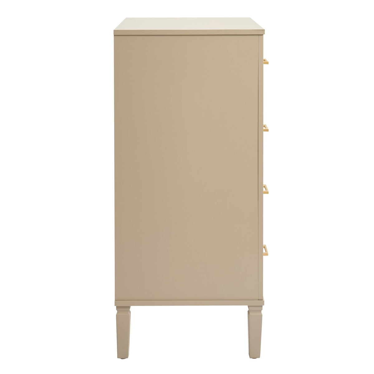 Sienna 5 Drawer Chest - Taupe - DUSK