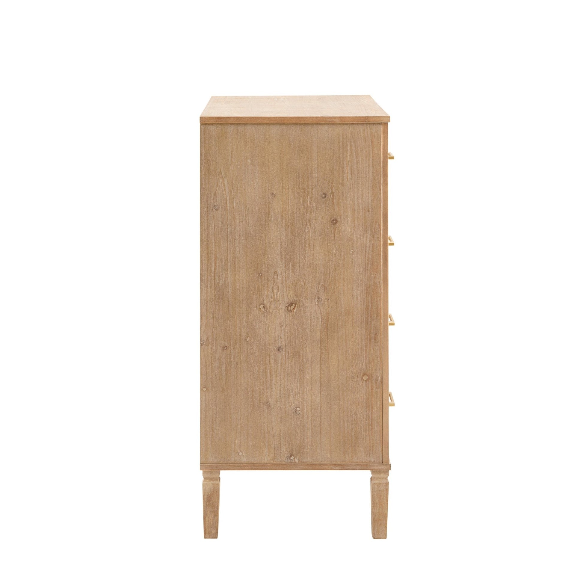 Sienna 5 Drawer Chest - Washed Wood - DUSK