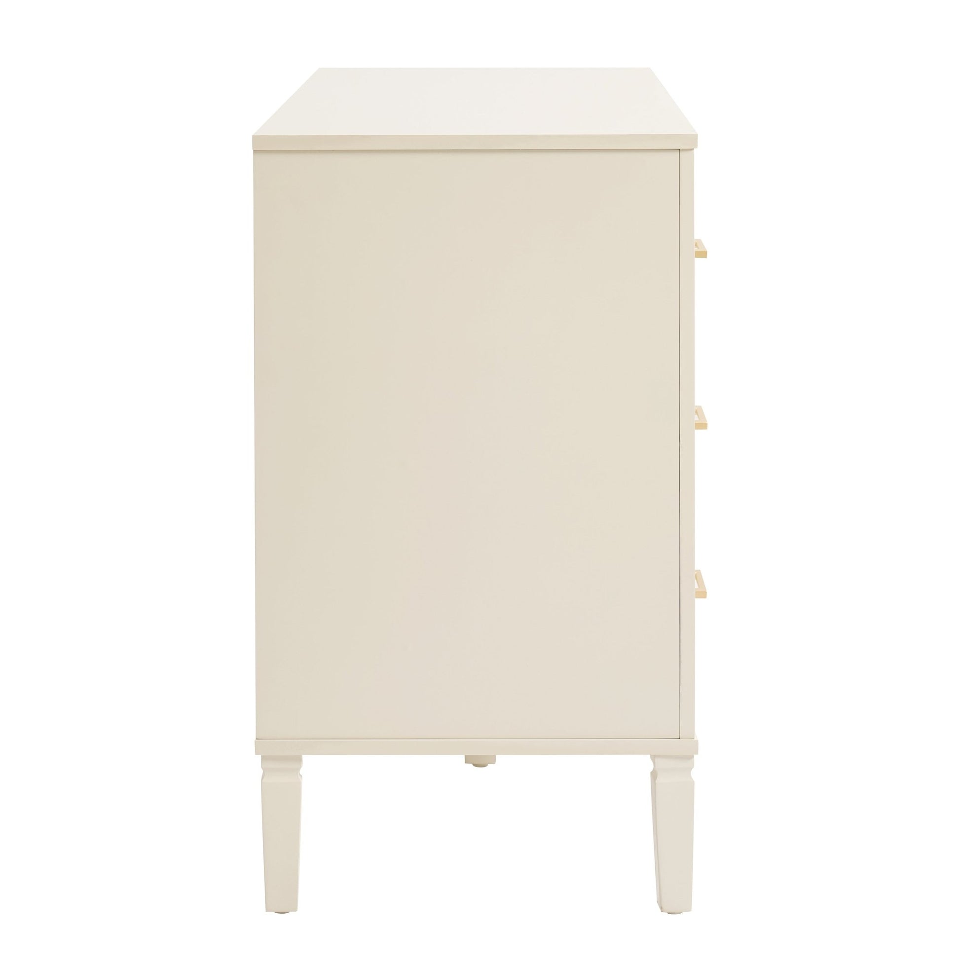 Sienna 6 Drawer Chest - Cream - Resource - DUSK