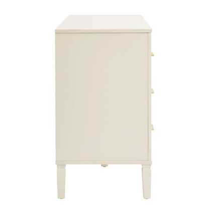 Sienna 6 Drawer Chest - Cream - Resource - DUSK