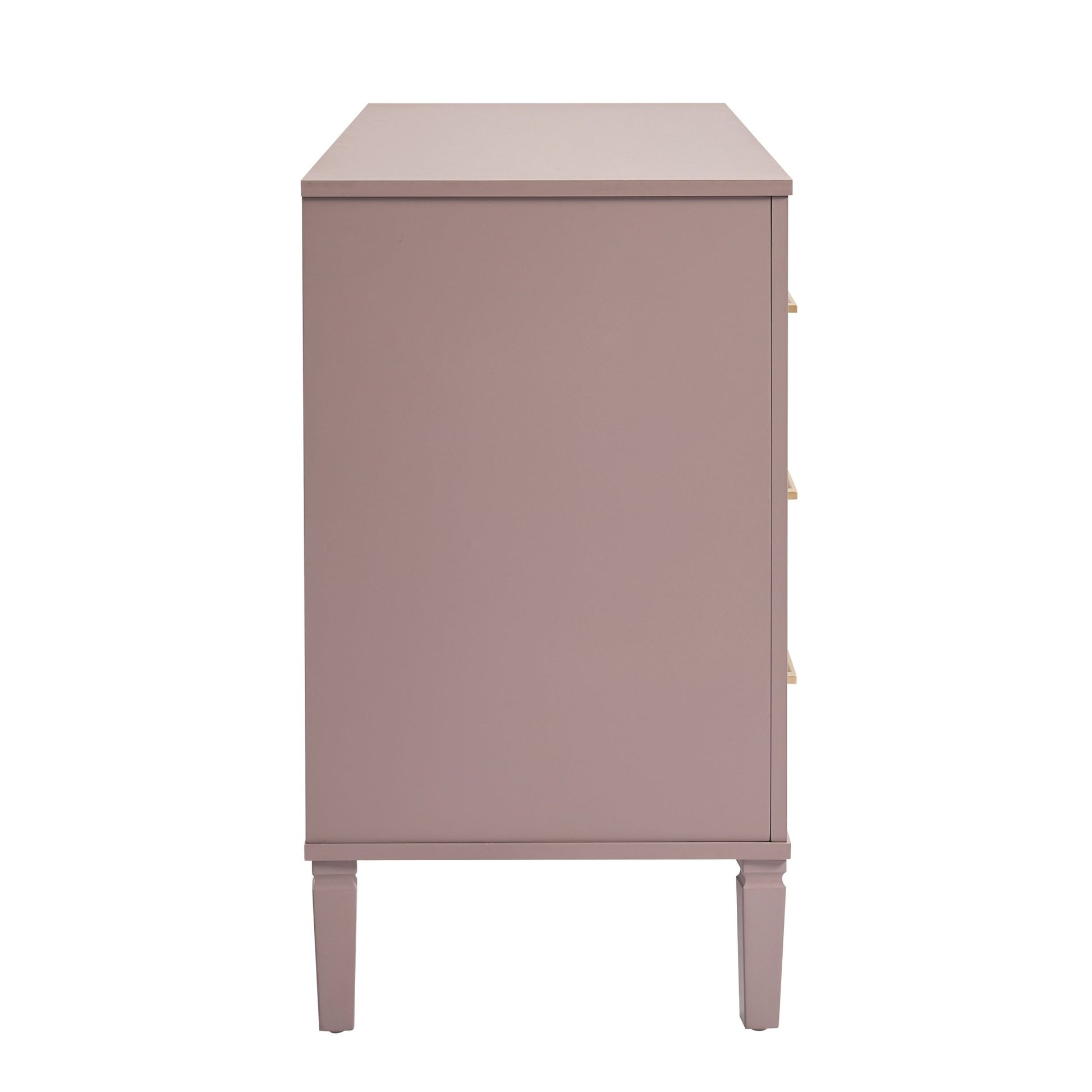 Sienna 6 Drawer Chest - Dusty Mauve - DUSK