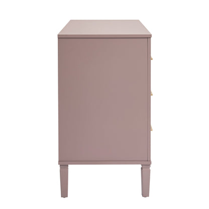 Sienna 6 Drawer Chest - Dusty Mauve - DUSK