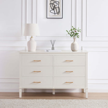 Sienna 6 Drawer Chest - Natural - DUSK