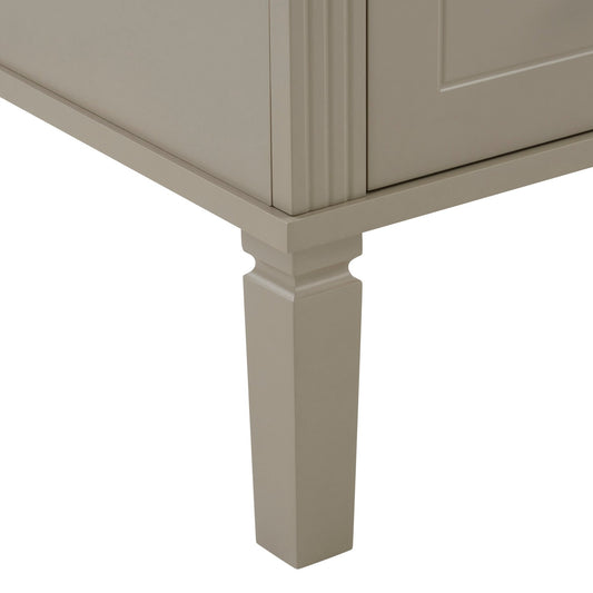 Sienna Bedside Table - Taupe - DUSK