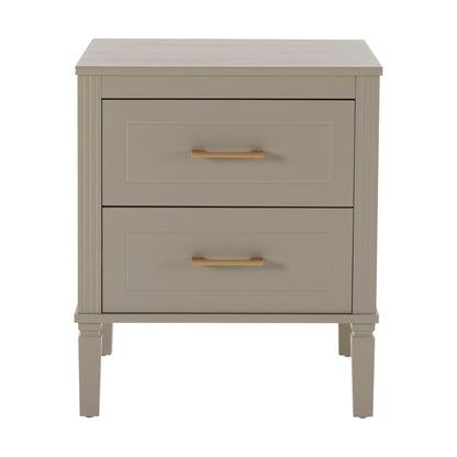 Sienna Bedside Table - Taupe - DUSK