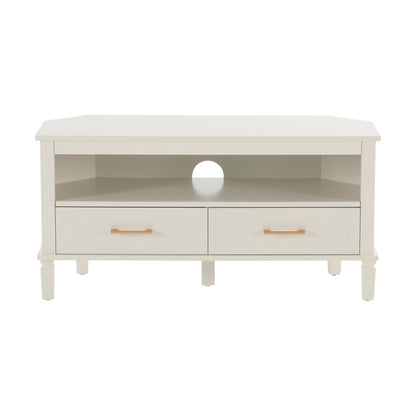 Sienna Corner TV Unit - Natural - DUSK