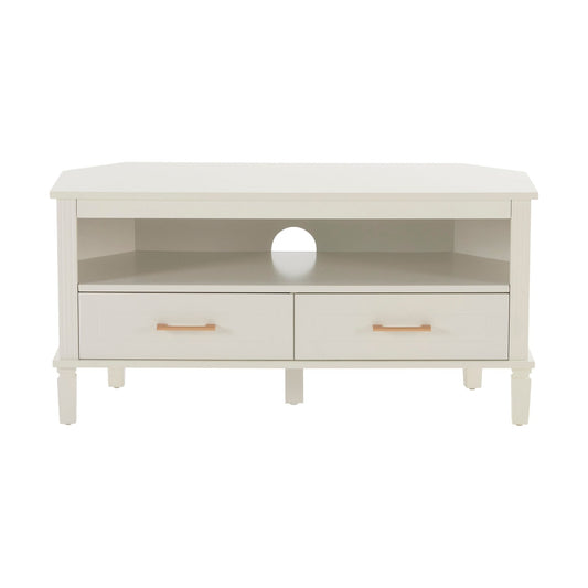 Sienna Corner TV Unit - Natural - DUSK