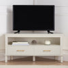 Sienna Corner TV Unit - Natural - DUSK