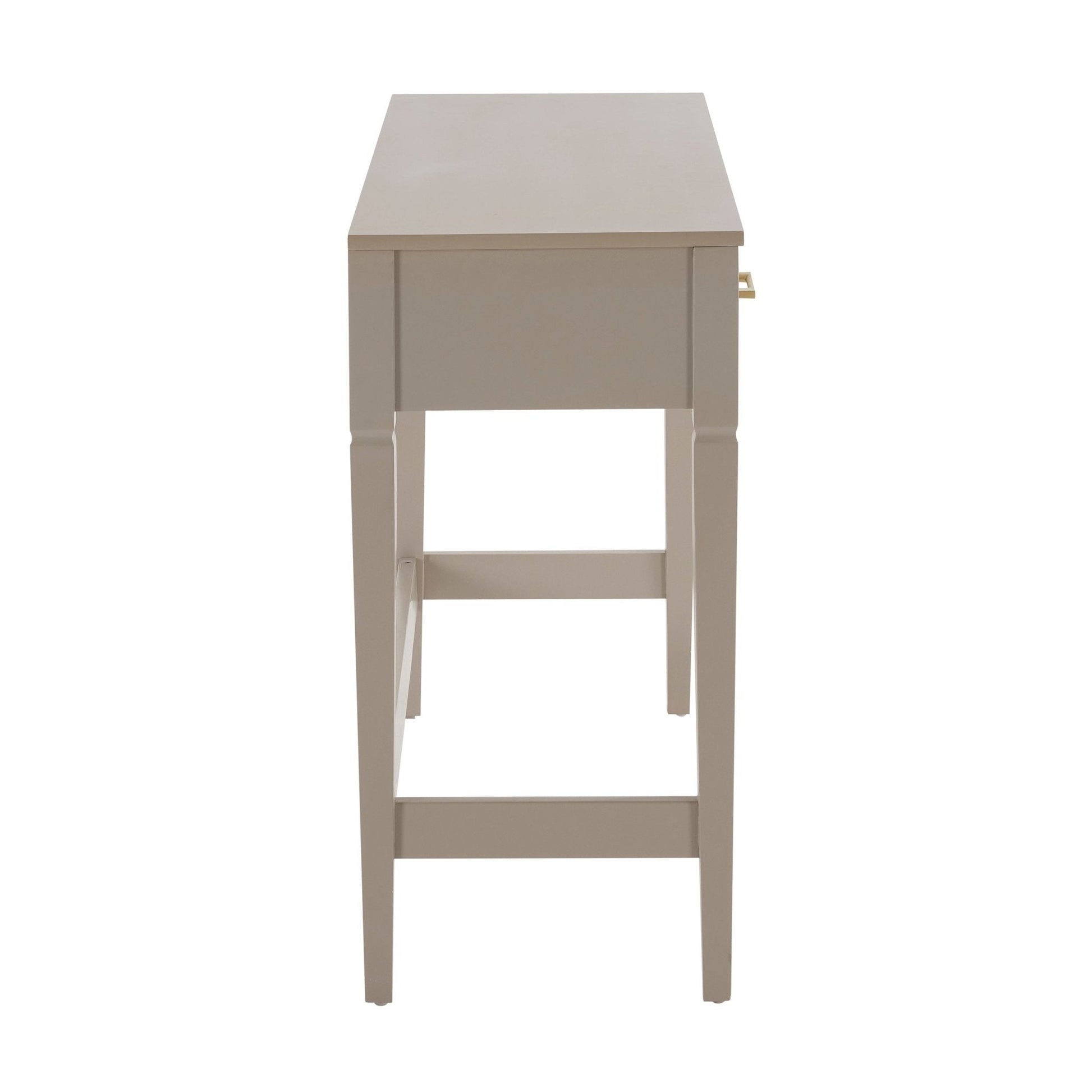 Sienna Dressing Table Console - Taupe - DUSK