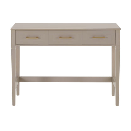 Sienna Dressing Table Console - Taupe - DUSK