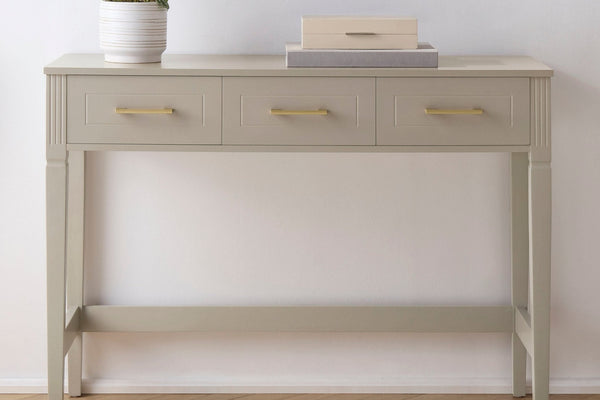 Sienna Dressing Table Console - Taupe - DUSK
