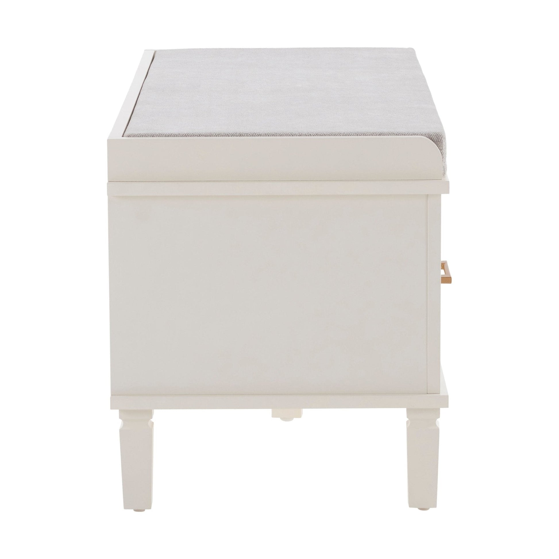 Sienna Storage Cupboard with Seat - Natural - DUSK