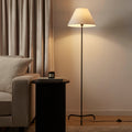 Sisu Traditional Floor Lamp - Black/White - DUSK