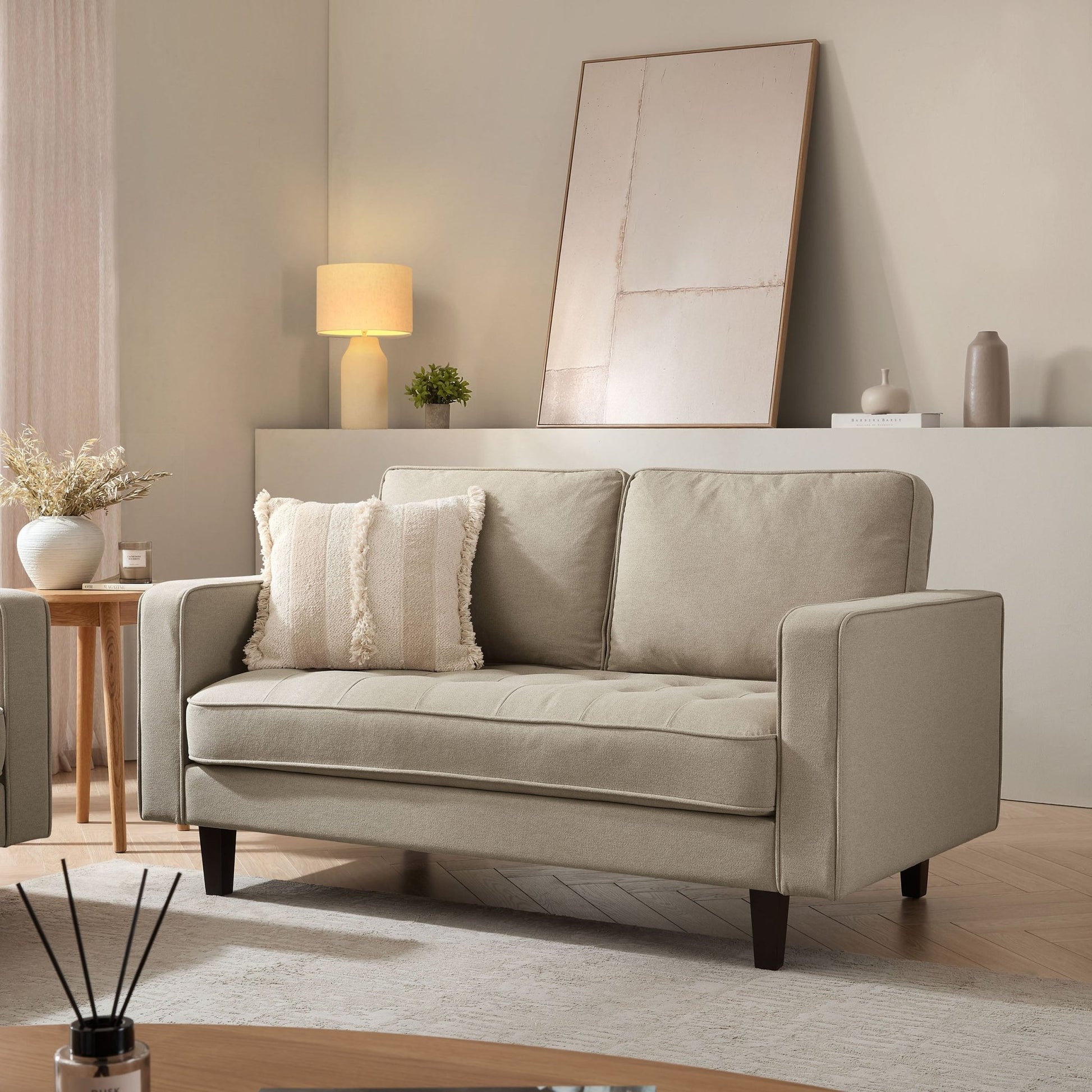 Sloane 2 Seater Sofa - Oatmeal - DUSK