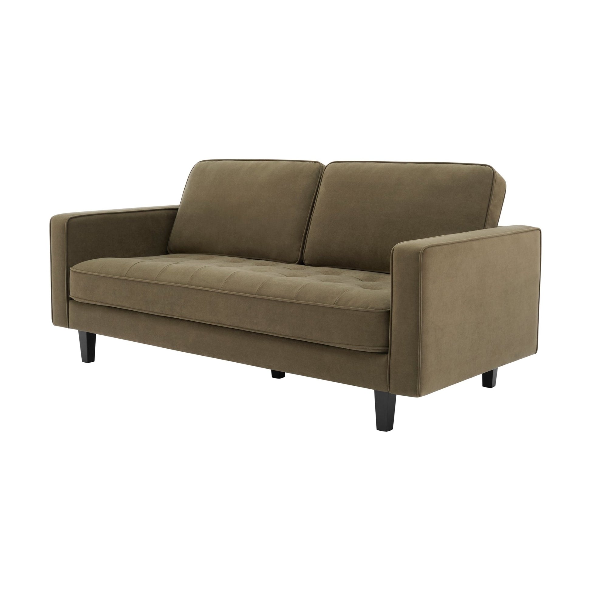 Sloane 3 Seater Sofa - Olive - DUSK