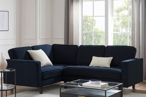 Sloane Left Corner Sofa - Midnight - DUSK