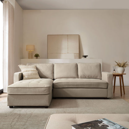 Sloane Left Hand Chaise - Oatmeal - DUSK