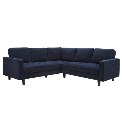 Sloane Left Hand Corner Sofa - Midnight - DUSK