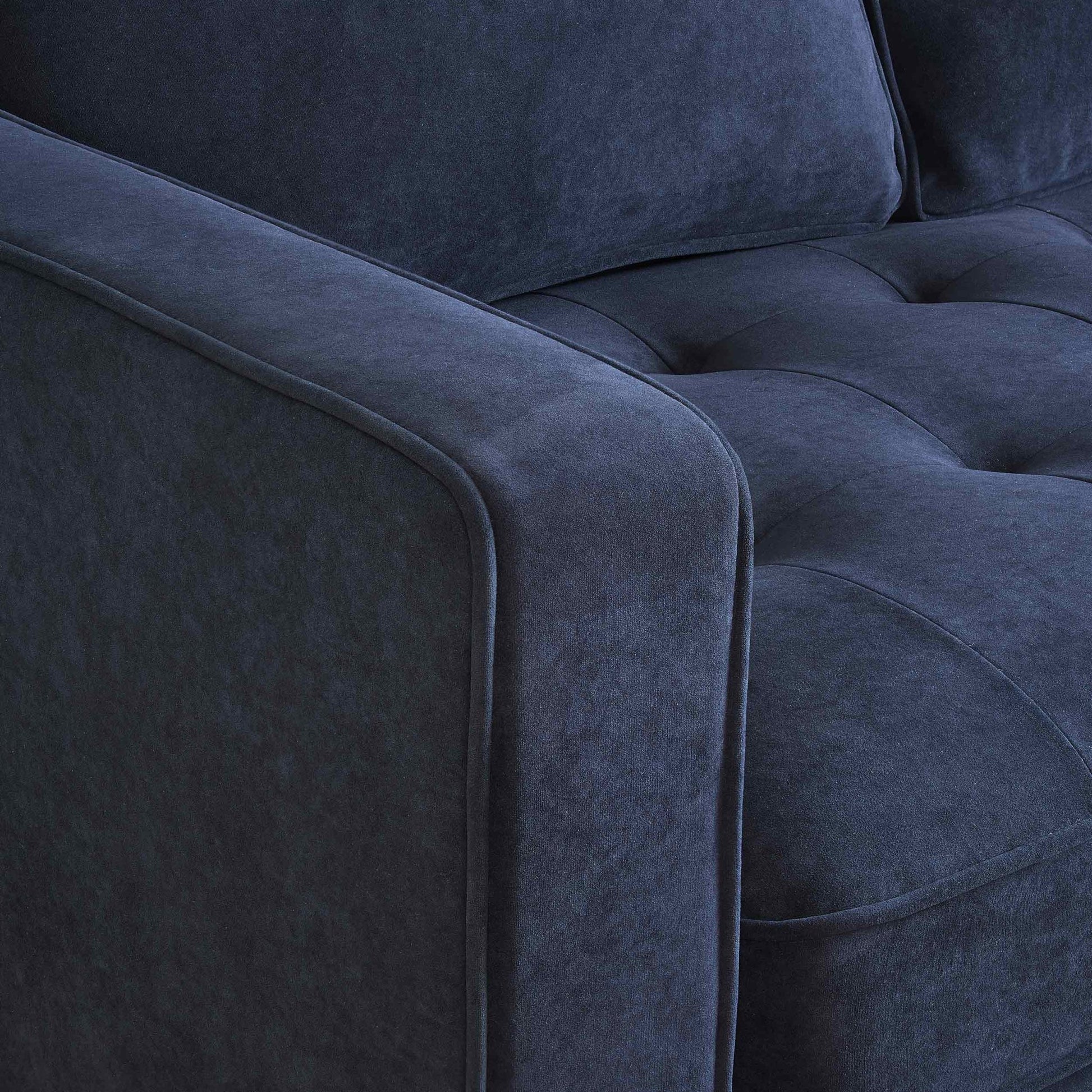 Sloane Left Hand Corner Sofa - Midnight - DUSK