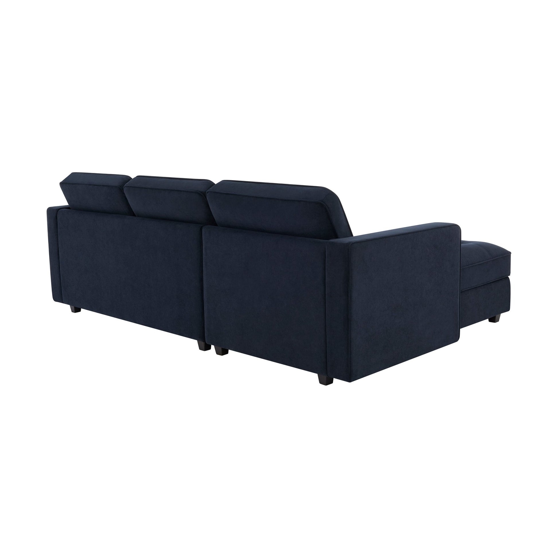 Sloane Left Hand Storage Chaise Sofa - Midnight - DUSK