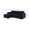 Sloane Left Hand Storage Chaise Sofa - Olive – DUSK