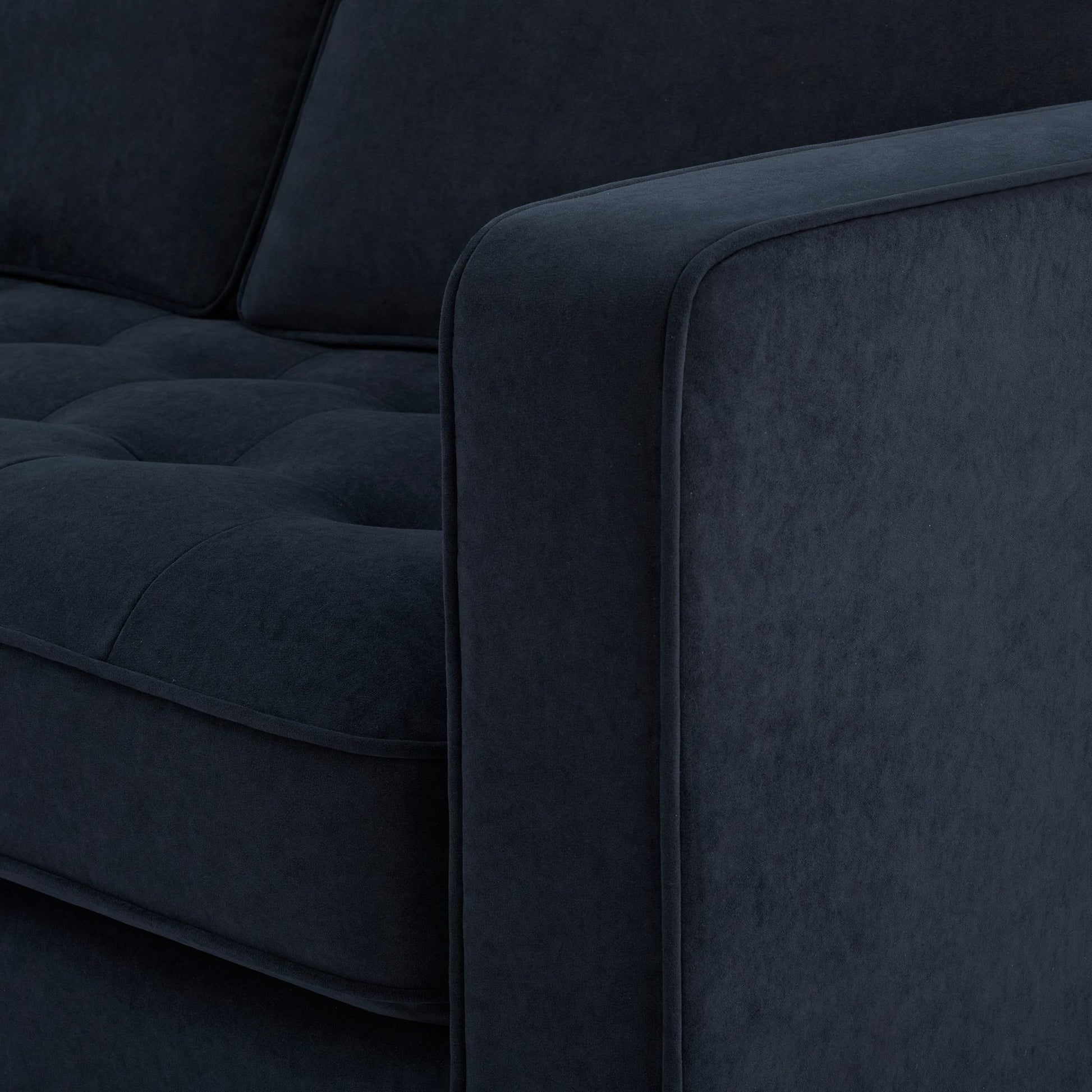 Sloane Left Hand Storage Chaise Sofa - Midnight - DUSK