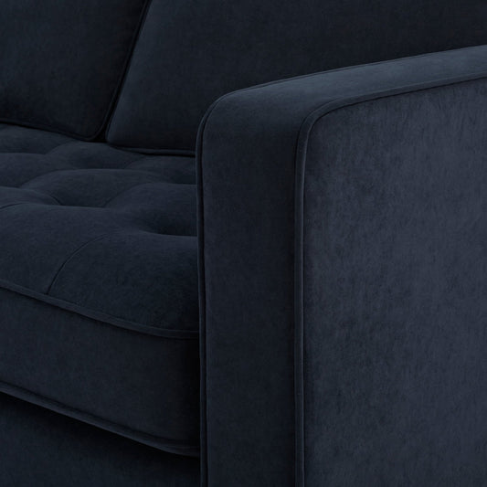 Sloane Left Hand Storage Chaise Sofa - Midnight - DUSK