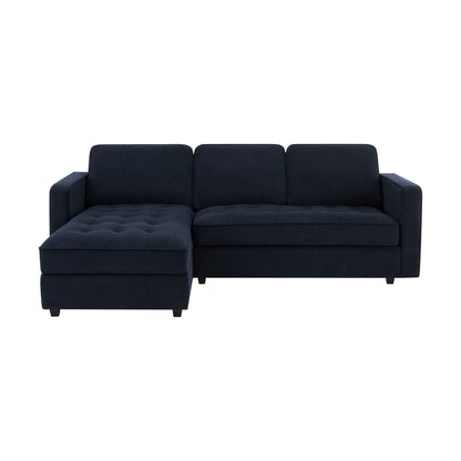 Sloane Left Hand Storage Chaise Sofa - Midnight - DUSK