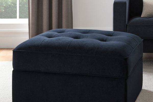 Sloane Pouffe - Midnight - DUSK