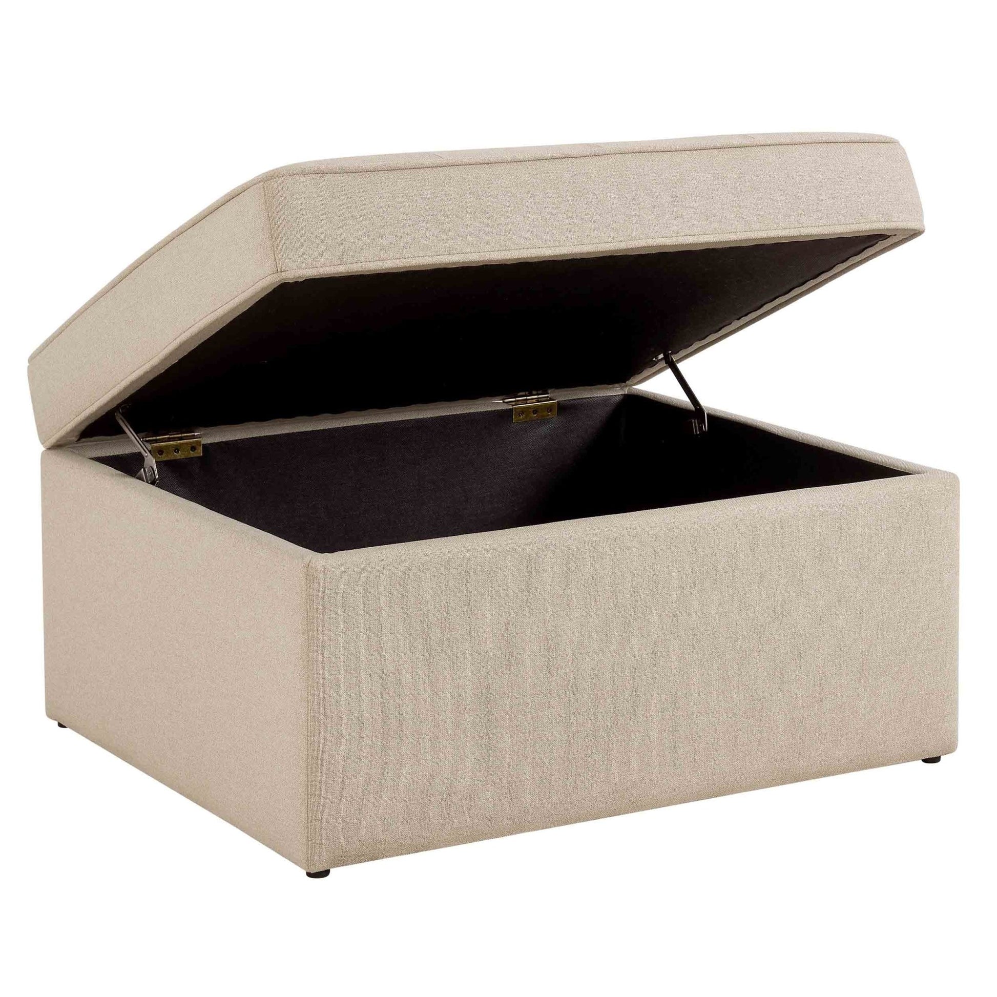 Sloane Pouffe - Oatmeal - DUSK