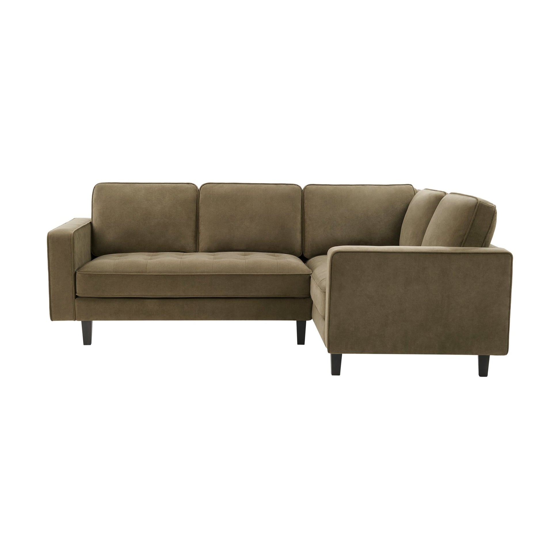 Sloane Right Corner Sofa - Olive - DUSK