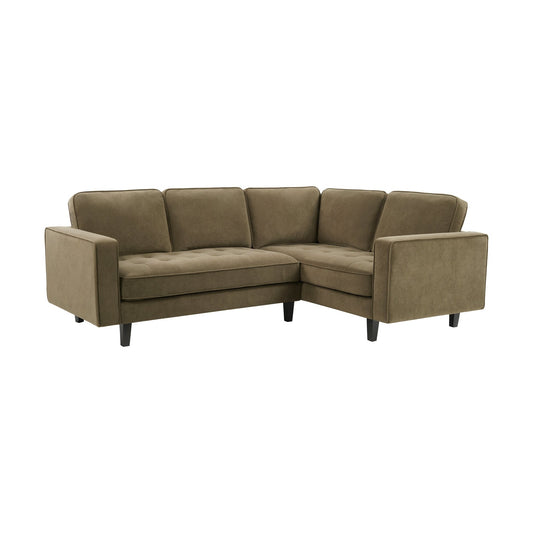 Sloane Right Corner Sofa - Olive - DUSK