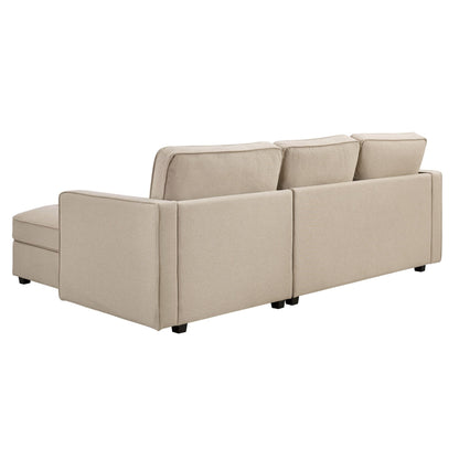 Sloane Right Hand Chaise - Oatmeal - DUSK