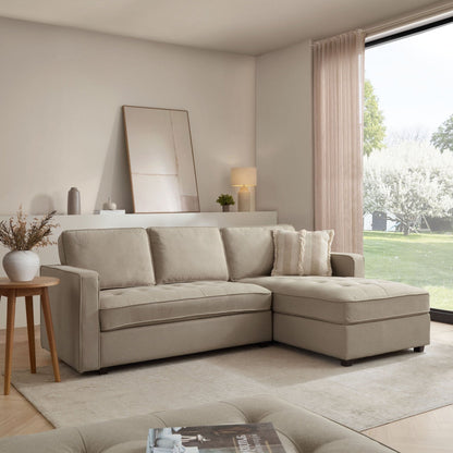 Sloane Right Hand Chaise - Oatmeal - DUSK