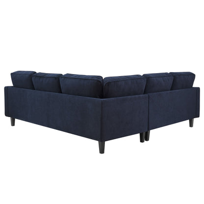 Sloane Right Hand Corner Sofa - Midnight - DUSK