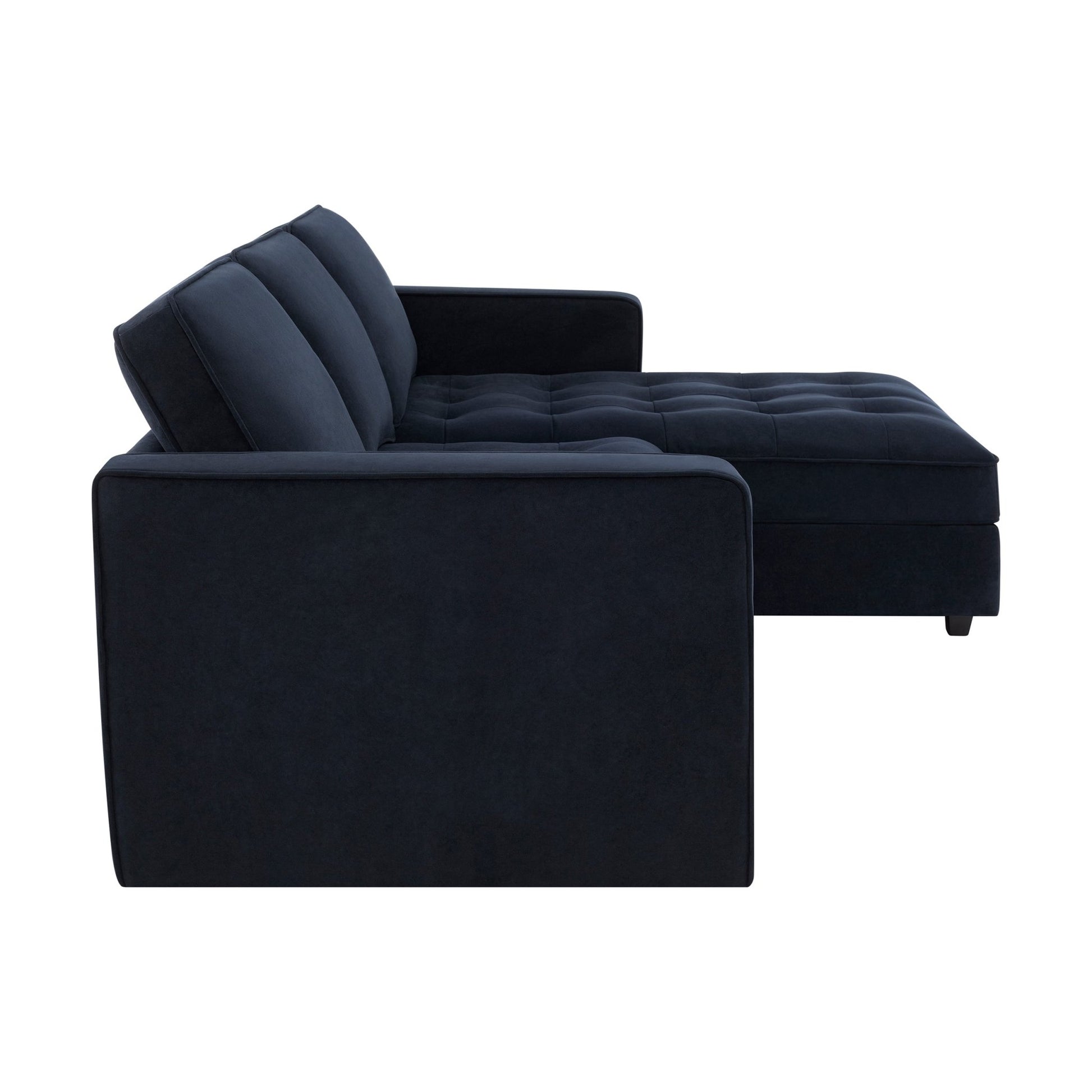 Sloane Right Hand Storage Chaise - Midnight - DUSK