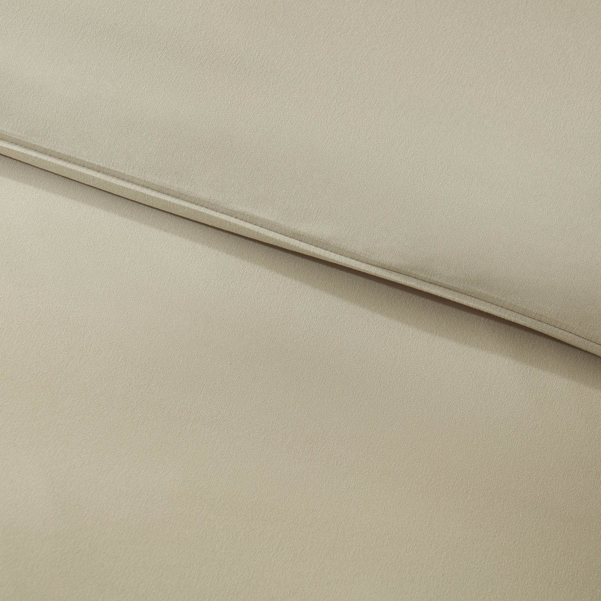 Soft Touch Microfibre Duvet Cover Set - Stone - DUSK