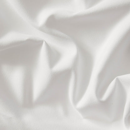 Soft Touch Microfibre Fitted Sheet - White - DUSK