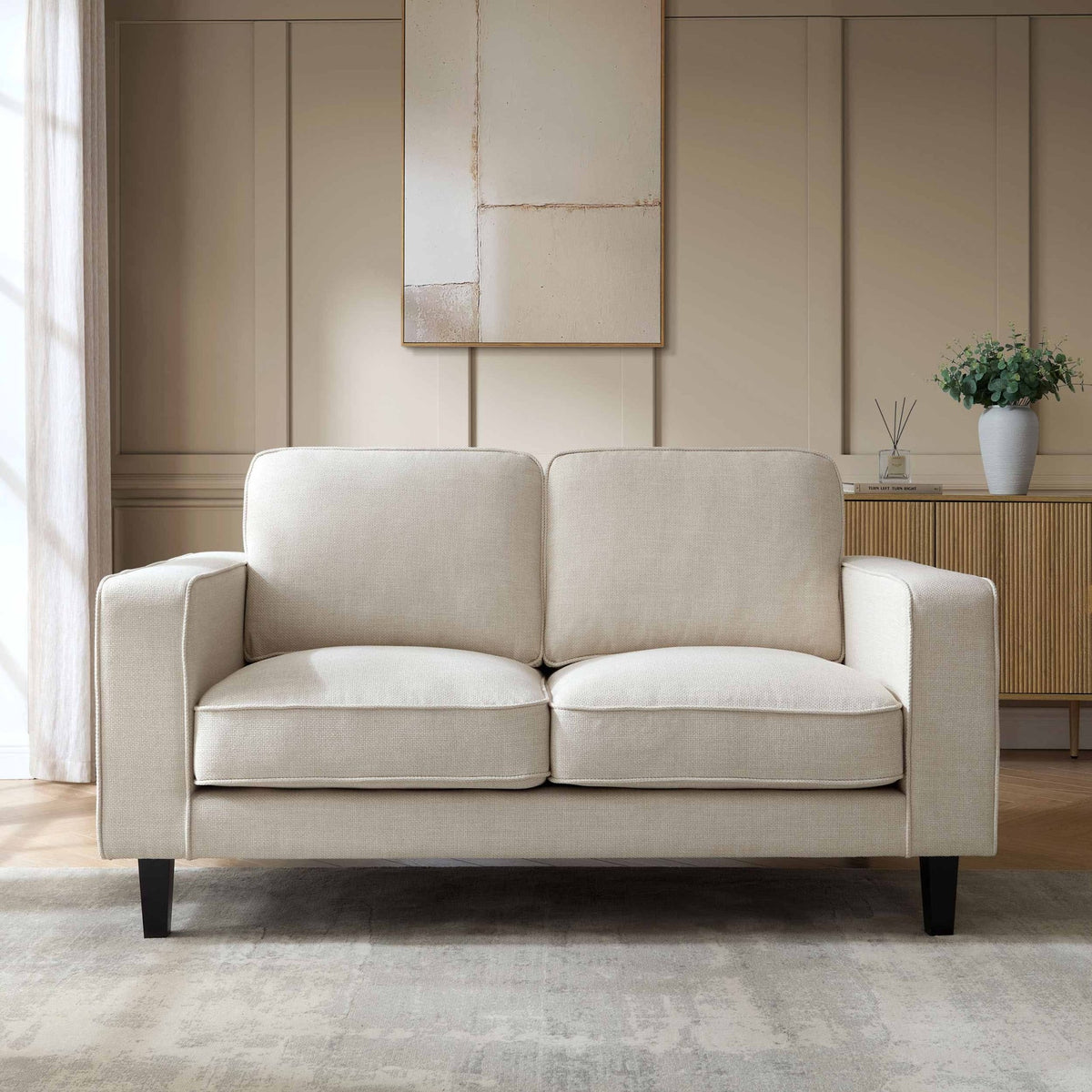 Soho 2 Seater Sofa - Beige - DUSK