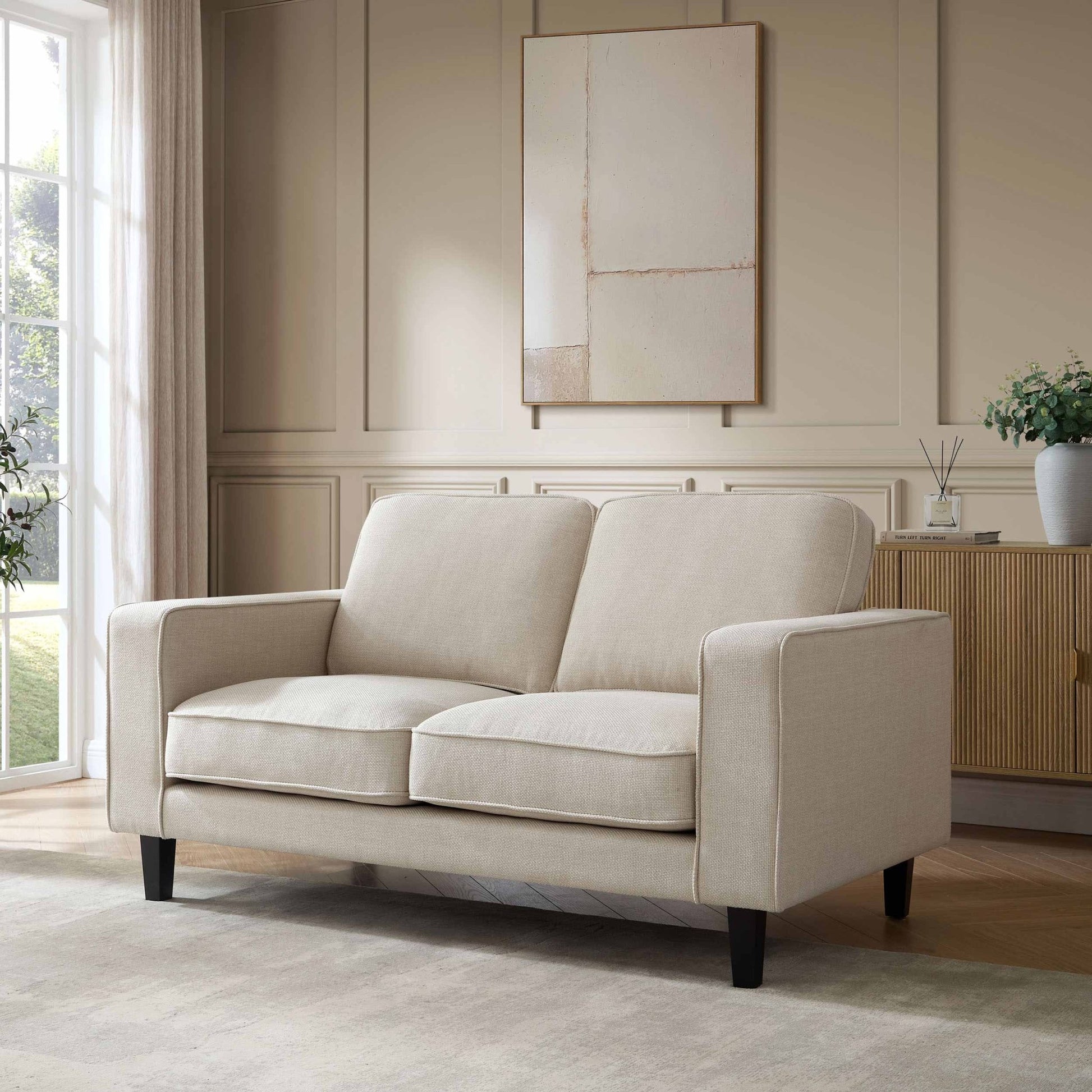 Soho 2 Seater Sofa - Beige - DUSK
