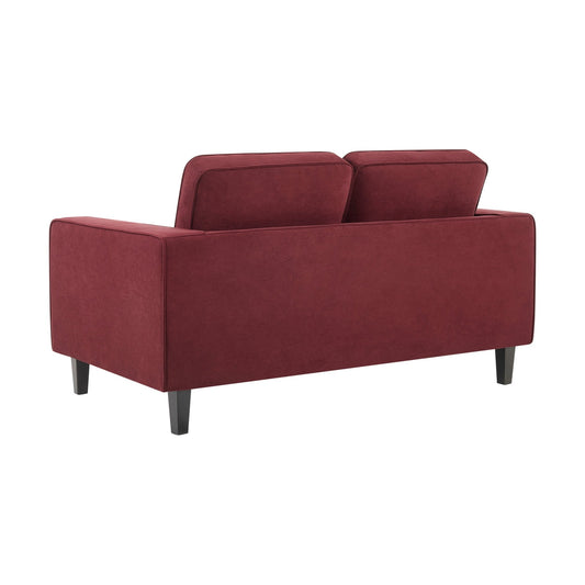 Soho 2 Seater Sofa - Berry - DUSK