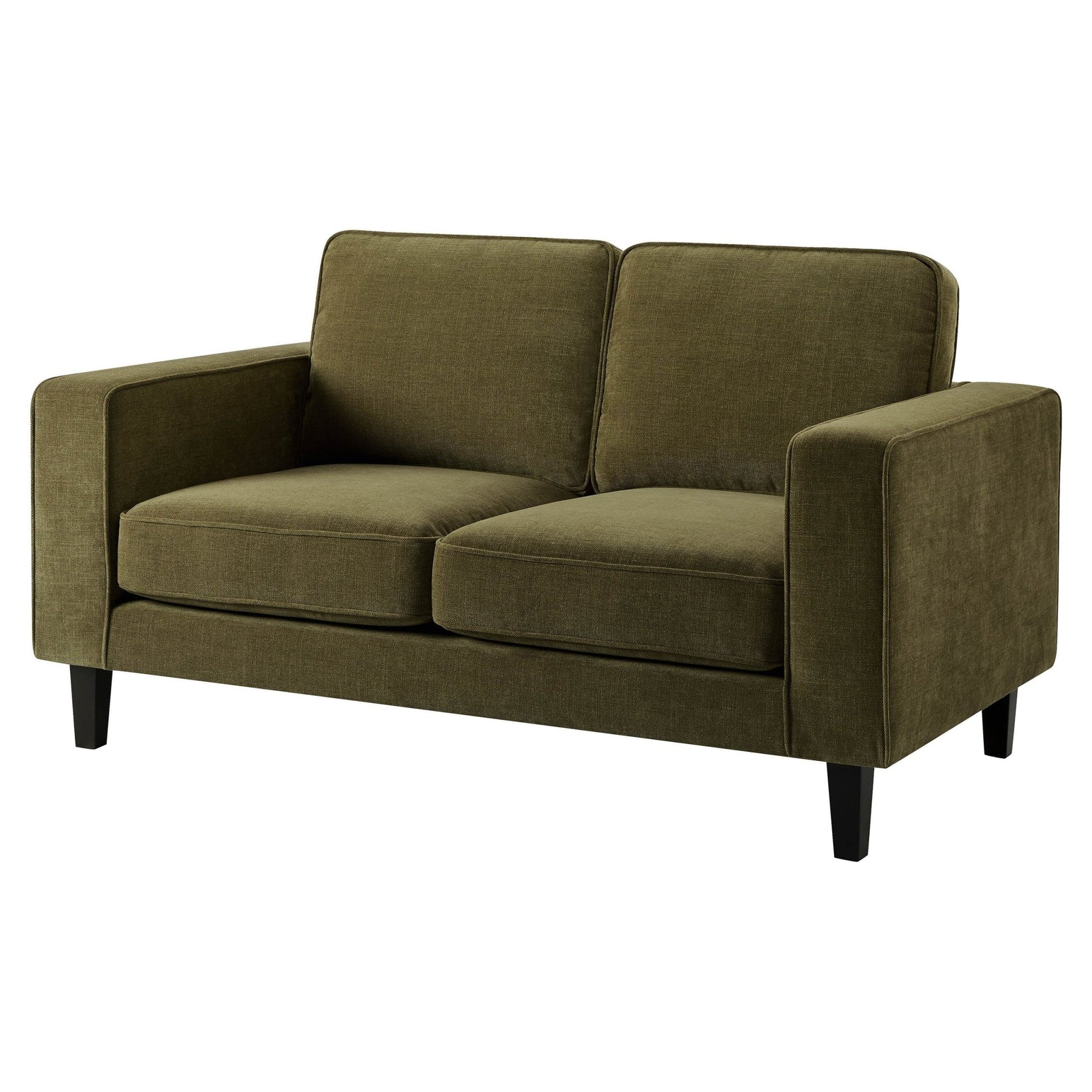 Soho 2 Seater Sofa - Chenille Olive - DUSK