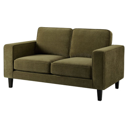 Soho 2 Seater Sofa - Chenille Olive - DUSK