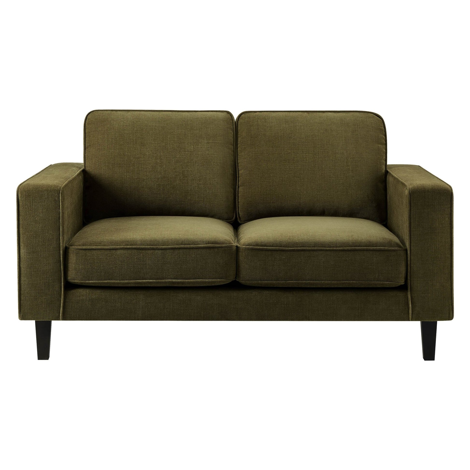 Soho 2 Seater Sofa - Chenille Olive - DUSK