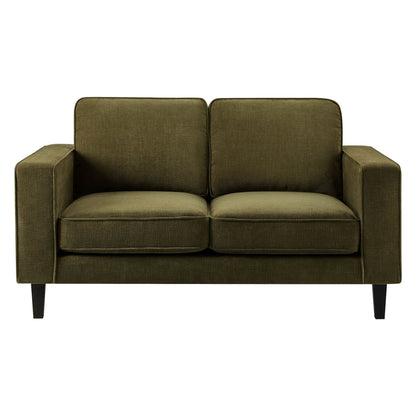 Soho 2 Seater Sofa - Chenille Olive - DUSK